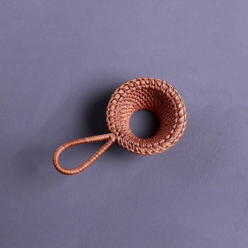 Loose Leaf Tea Infuser - 라탄 차망 손수 제작된 차 인퓨저,