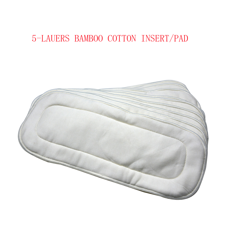 Cloth Diaper Insert - 유기농 대나무 코튼 라이너, 포켓 천