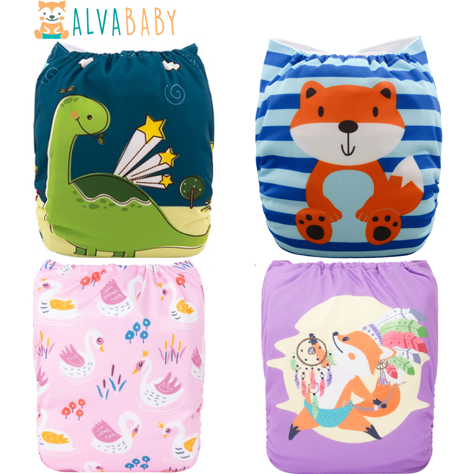 Cloth Diaper Insert - U Pick ALVABABY 재사용 가능한 아기