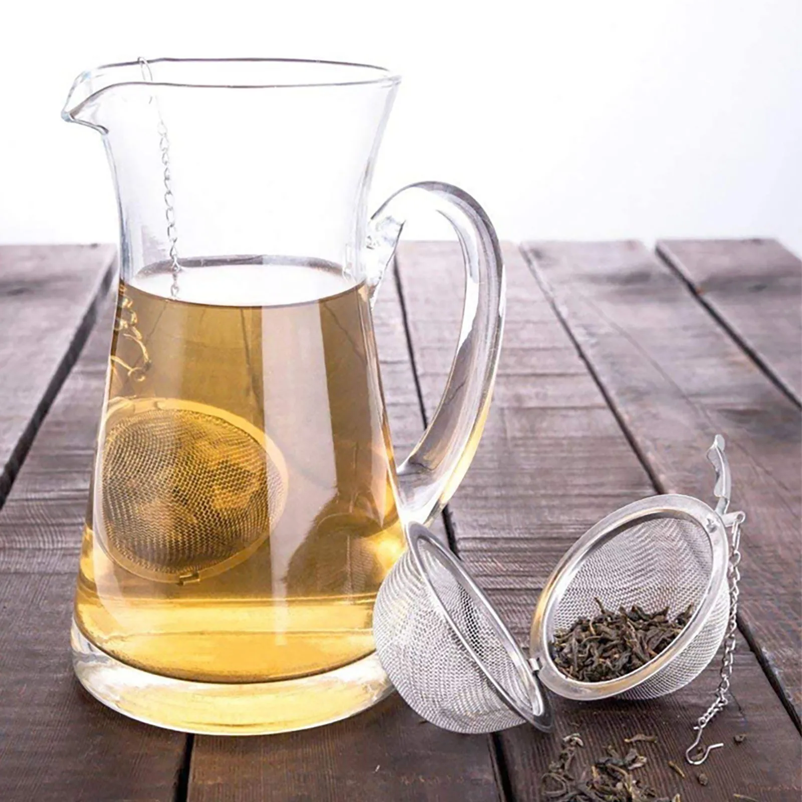 스테인리스 스틸 볼 메쉬 인퓨저 여과기, 차 필터 간격 - Loose Leaf Tea Infuser 리뷰 및 가격