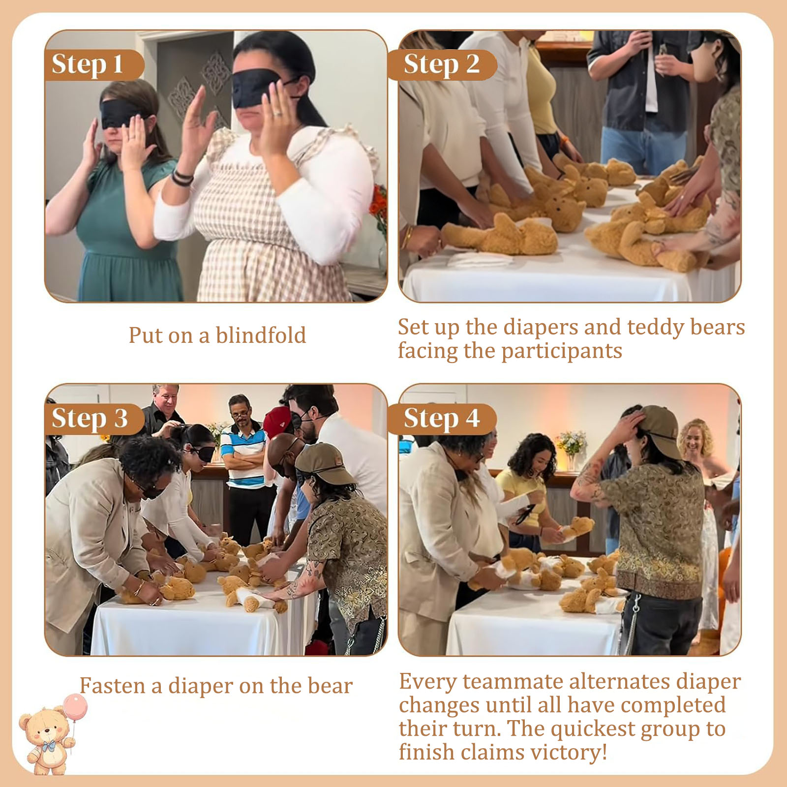 4/6/8/12 세트 베이비 샤워 게임 상품 선물 아기 - Cloth Diaper Insert 리뷰 및 가격