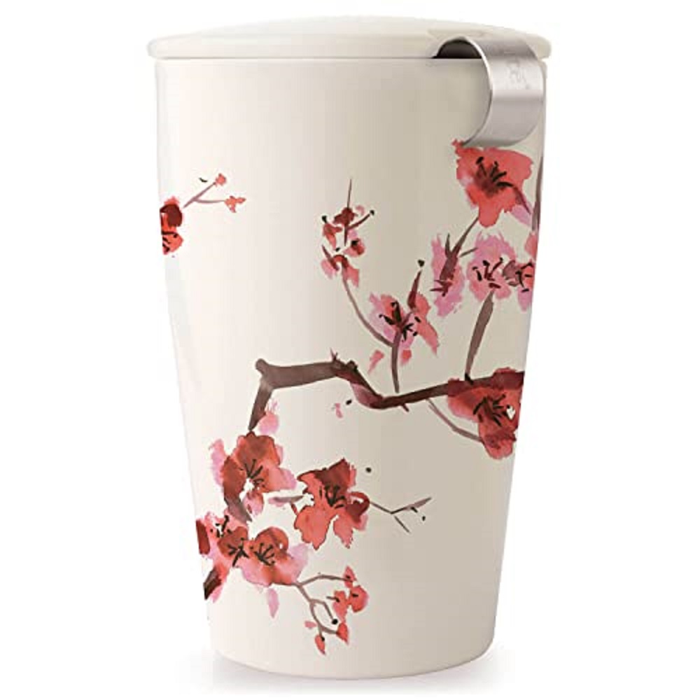 이중벽 세라믹 카티 컵, 탈착식 스테인리스 스틸 인퓨저 - Loose Leaf Tea Infuser 리뷰 및 가격