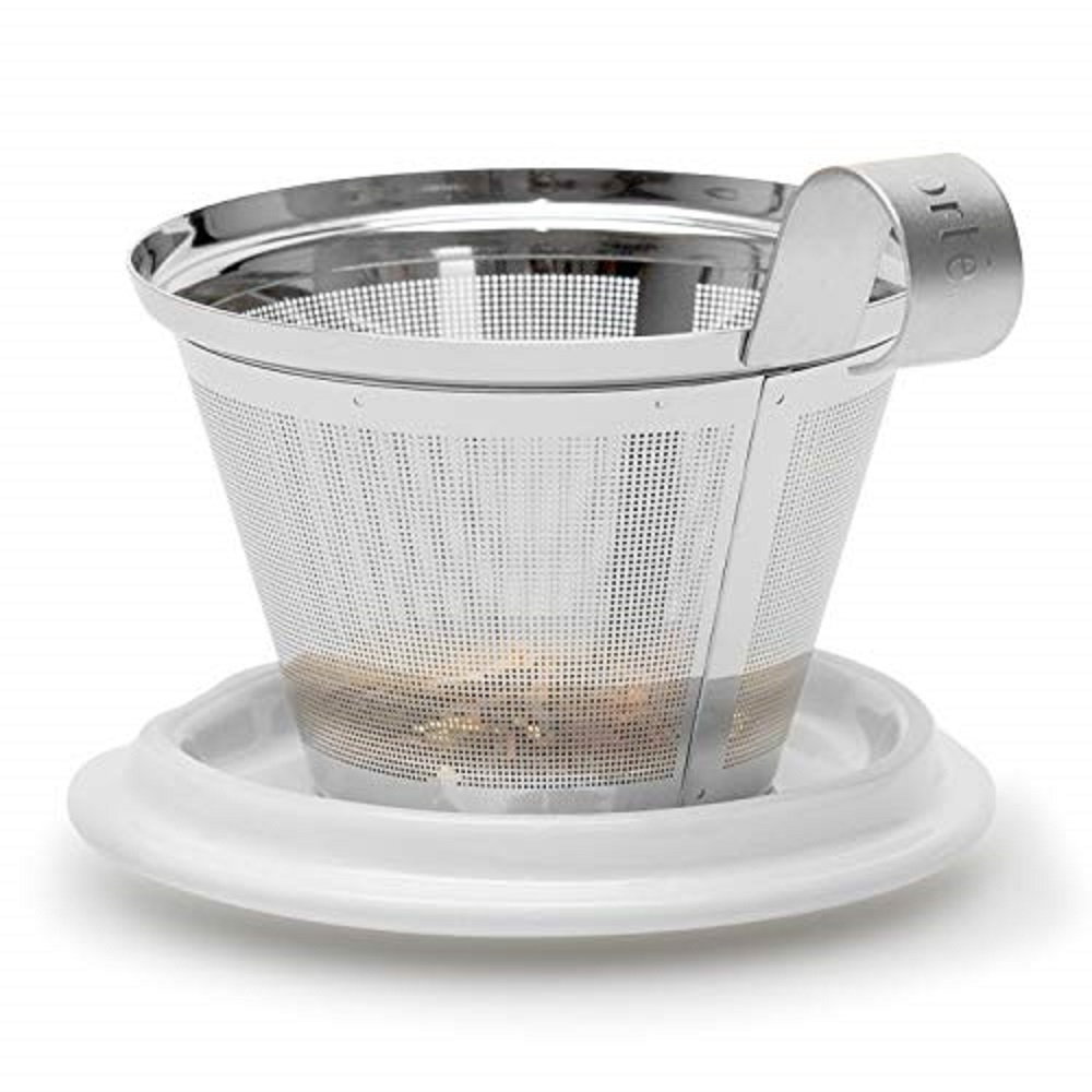 이중벽 세라믹 카티 컵, 탈착식 스테인리스 스틸 인퓨저 - Loose Leaf Tea Infuser 리뷰 및 가격