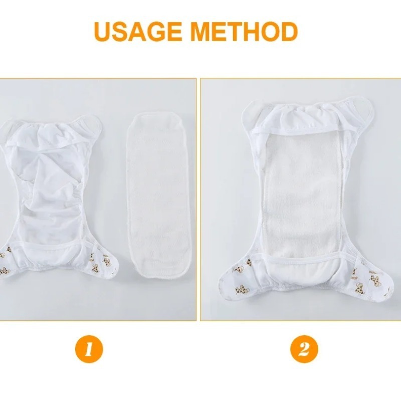 2/5pcs 아기 재사용 가능한 기저귀 세탁 가능한 생 - Cloth Diaper Insert 리뷰 및 가격