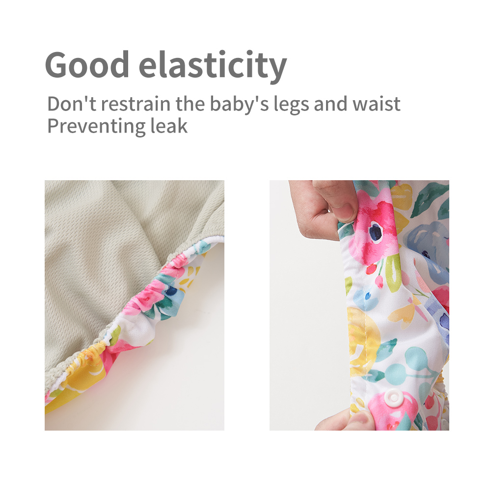Elinfant 도매 4 개/대 빨 수있는 아기 기저귀 - Cloth Diaper Insert 리뷰 및 가격