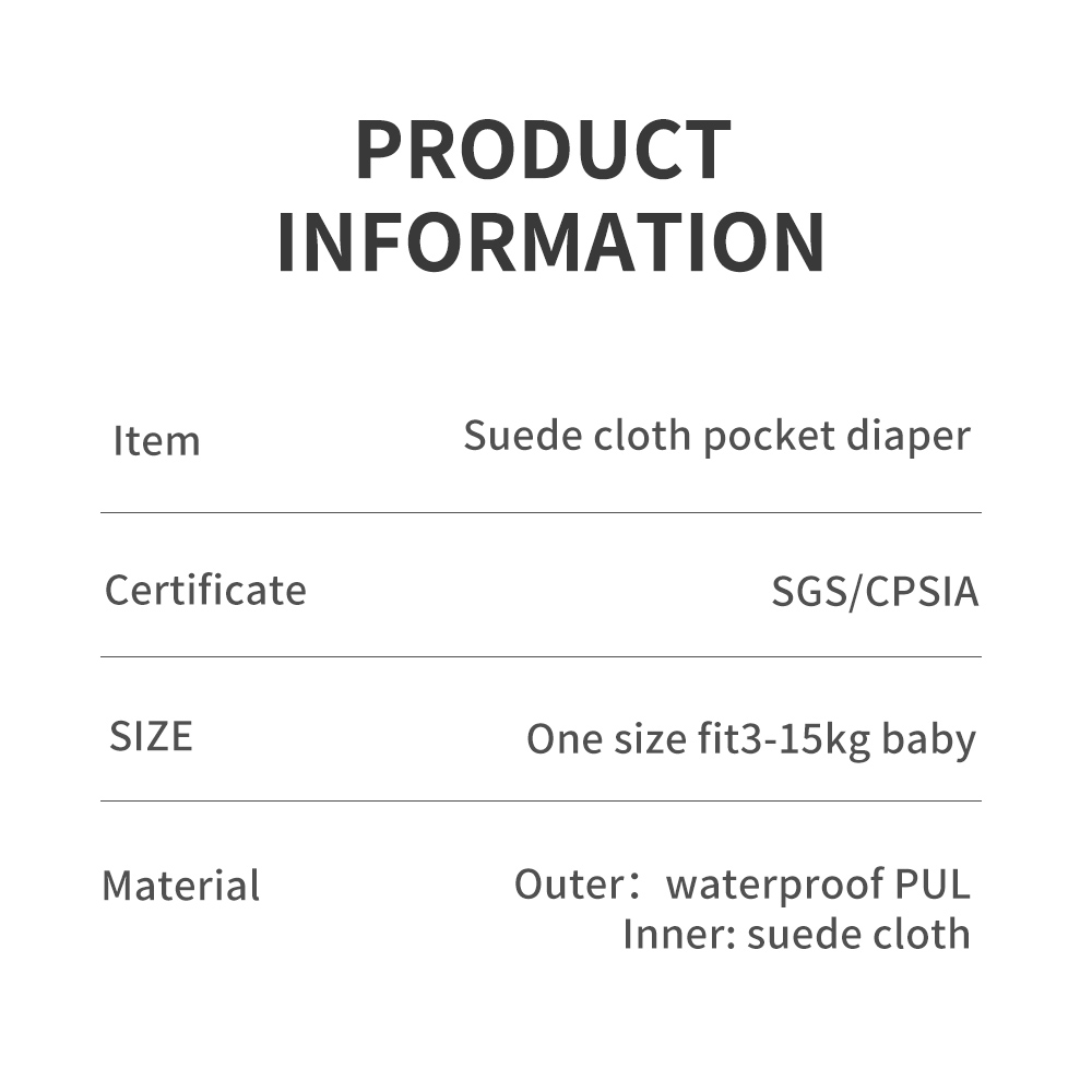 해피플루트 베이비 포켓 기저귀 패션 스타일 3-15kg - Cloth Diaper Insert 리뷰 및 가격