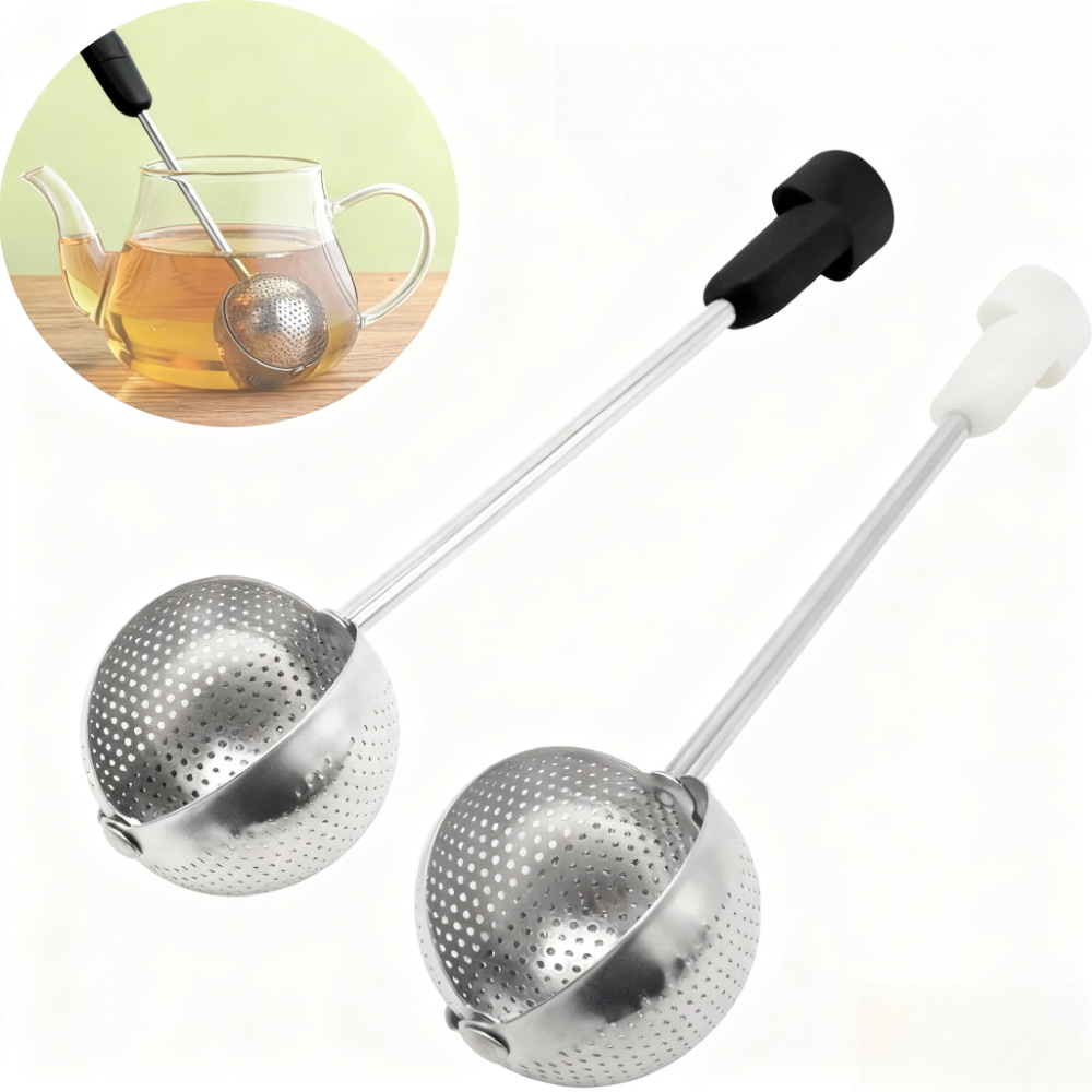 스테인리스 스틸 메쉬 트위스트 티볼 인퓨저 루즈 리프  - Loose Leaf Tea Infuser 리뷰 및 가격