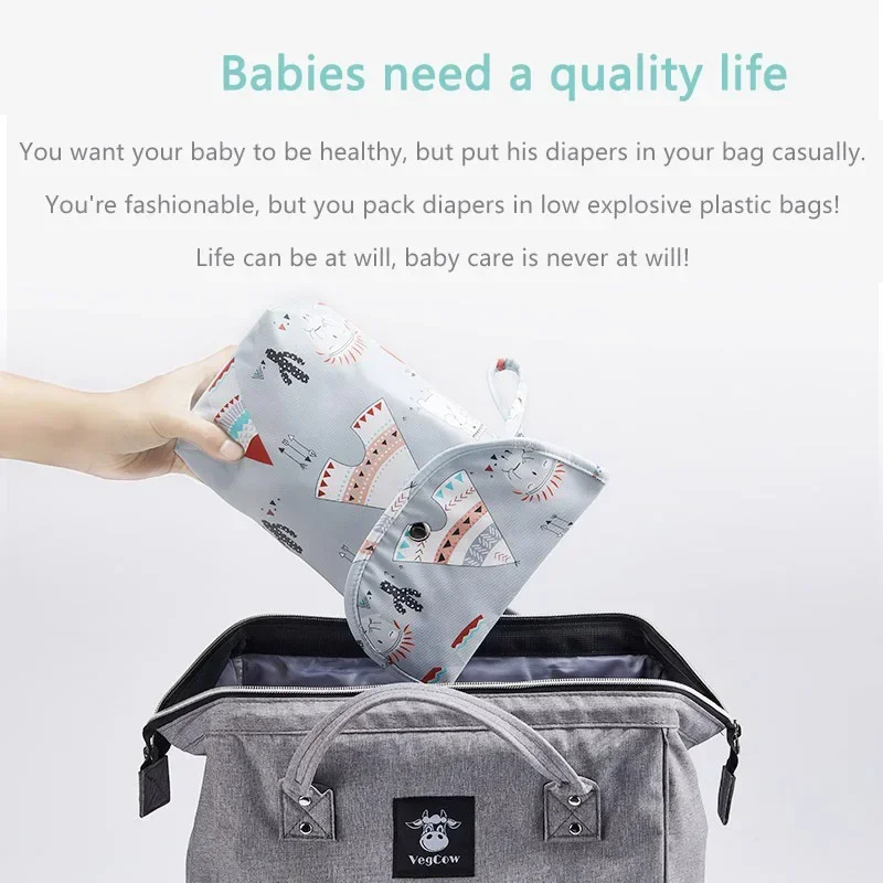 아기 기저귀 가방 정리함 재사용 가능 방수 습식/건식  - Cloth Diaper Insert 리뷰 및 가격